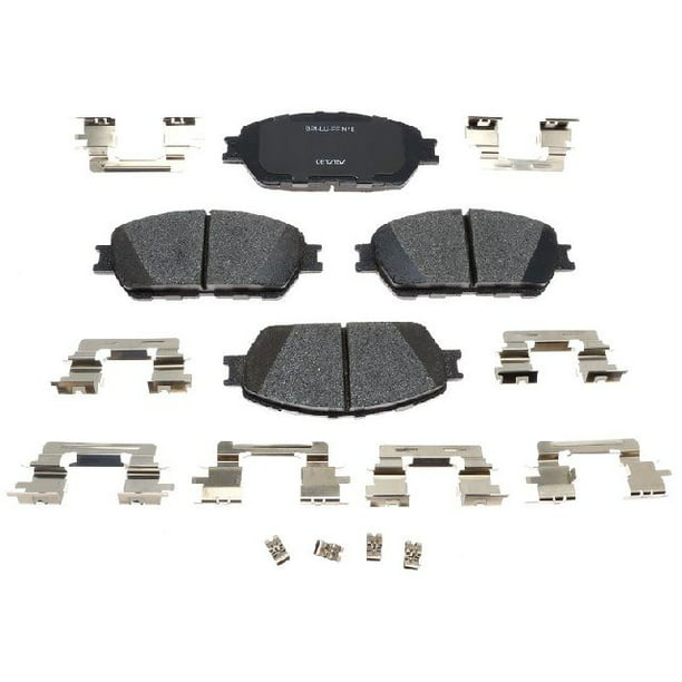 Rear Brake Rotors & Ceramic Pads For Lexus ES300 Toyota Camry V6 SE XLE Front